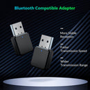 2pcs Wireless USB Bluetooth-compatible Adapter 5.1 Dongle 3.5mm Audio Receiver