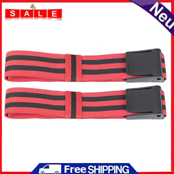 2pcs Blood Flow Restriction Bands Training Belts Leg Wraps Muscle Yoga Equipment