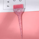 Hair Dye Brush Hair Coloring Applicator Comb Hair Styling Salon Tool (Pink)