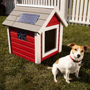 10W 12V Solar Exhaust Fan Air Extractor Portable Ventilator for Pet House