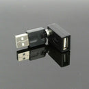 360 Degree Free Rotation Usb Male To Female Bending Interface Quick F1G9