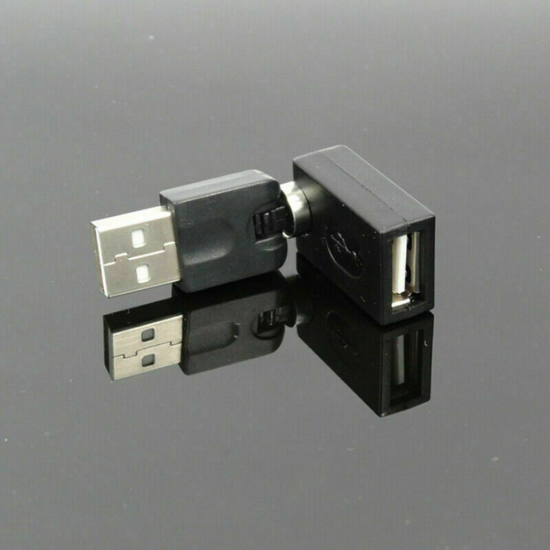 360 Degree Free Rotation Usb Male To Female Bending Interface Quick F1G9