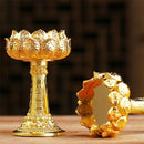 Seat Craft Decoration Lotus Lamp holder Incense Burner Light stand Candlestick