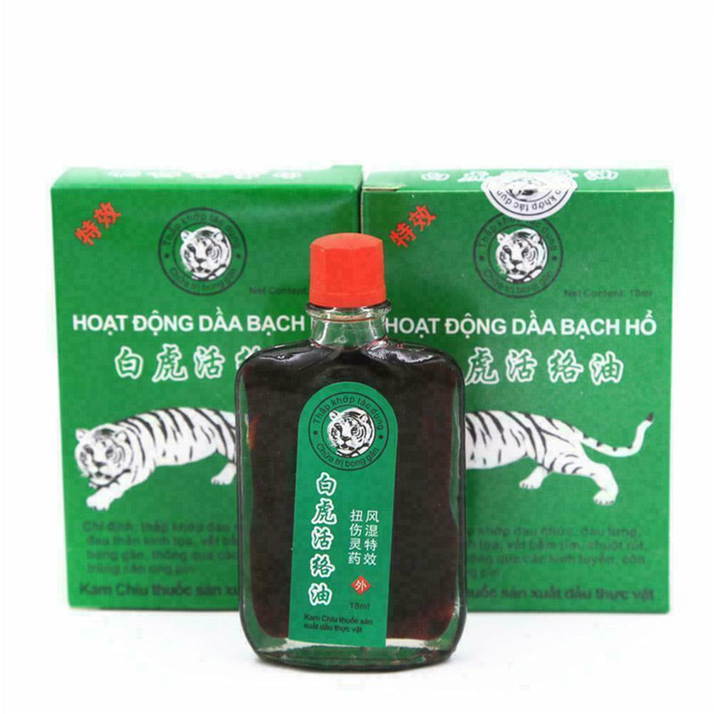 Vietnam White Tiger Activating Massage Balm Essential Insect Anti- 18ml V9P2