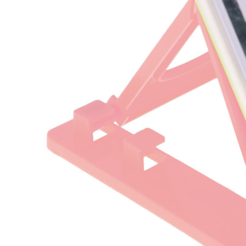 Mobile Phone Folding Charging Rack Holder for Smartphone Tablet(Pink)