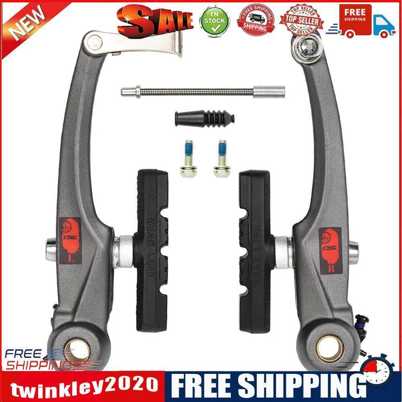 CNC Folding Bicycle V-Brake Caliper Set Mountain Road Bike Brake Calipers