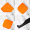4pcs Smoothing Spatula Sealant Remover Caulking Scraper Grout Kit (Orange)