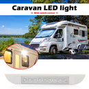 LED Yacht Ceiling Light Touch Switch Motorhome Caravan Camper Awning Lamp Newly