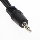 3.5mm Jack to 3 RCA Adapter Cable Audio Video AV Converter 1.2M 4FT(1pcs)
