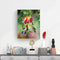 Digital Paint Flowers Painted By Numbers On Canvas Decor