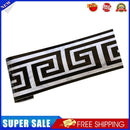 2pcs Waterproof Baseboard Kitchen Self-Adhesive Line Wall Stickers (D)