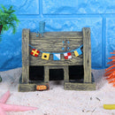 Kunstharz-Fisch Höhle Tank Ornament Aquarium Dekor Landschaftsbau