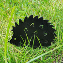 Garden Statue Silhouette Stakes Hedgehog Decoration Pile Plug-in Posts Standing
