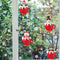 Christmas Deer Window Glass Stickers Home Mirror Stickers Snowflake Wall Door~