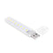 Mini Portable USB Book Light Bright Reading Lamp for PC Laptop (White 8LED)