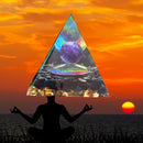 5cm Orgonite Pyramid Heal Reiki Orgone Energy Generator Crystal Stone (H) Newly