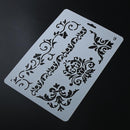 Theme Hollow Ruler Template DIY Photo Album Drawing Tool Lace Edge Newly