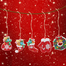 Double-side 5D Diamond Painting DIY Hanging Christmas Trees Pendant (GP009)