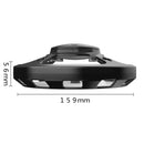 Bug Zapper Outdoor Durable Electronic Mosquito Zapper Pest Trap (Black) Newly