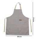 Stripes Apron Adjustable Cotton Canvas Cooking Kitchen Home Restaurant Pina
