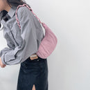 Retro Women Plush Shoulder Underarm Bag Autumn Winter Chain Hobos Large Handbags