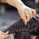 DIY Women Hair Braiding Tool Girls Braider Magic Hair Twist Tool (Coffee)