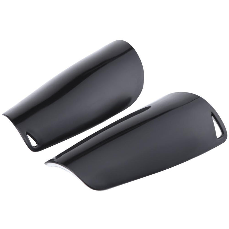 2pcs Kids Football Soccer Shin Guards Leg Supports Protector Pads (Black)