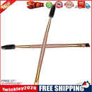 Double Head Eyebrow Brush Comb Eyeshadow Powder Eyeliner Makeup Brush Tool