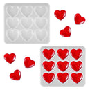 Irregular Shaped Silicone Love Mold Unmolding Easily for DIY Handicraft Gifts