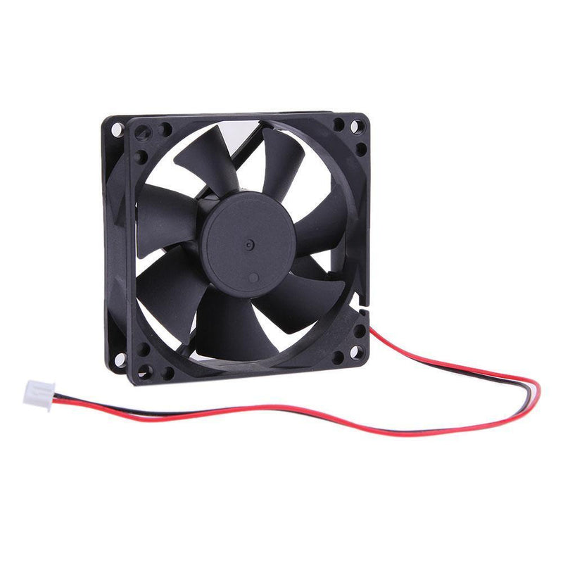 80x80x25mm 24V Brushless DC 7 Blade PC Cooler Fan Low Noise High-Sp