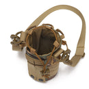 #A Water Bottle Bag Canvas Water Bottle Cover Bag for Outdoor Travel Camping Hik