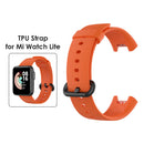TPU Smart Watch Band Strap for Mi Watch Lite/Redmi Watch (Orange)