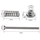 Parts M3 Nut Screws Leveling Spring Heated Bed Leveling KitFor Ender-3 CR-10