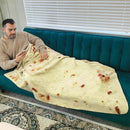 Square Tortilla Shaped Car Office Quilts Creative Cotton Sofa Bedding Blanket