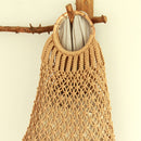 4pcs Round Bamboo Bags Handles DIY Handcrafted Tote Purse Handbag Hanger