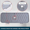 #A Splash Guard Drain Silicone Mat Draining Pads Countertop Protectors Drain Pad