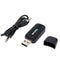 3.5mm AUX To USB Wireless Bluetooth Audio Stereo Car Receiver Hot Adapter U8M7