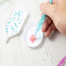 5D DIY Diamond Painting Pen Point Drill Pen Rhinestone Tool(Blue + Clay) Newly