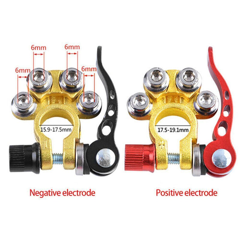 Disconnect Battery Main Cable Post Connectors Clamps Battery Terminals
