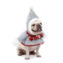 Cute Funny Velvet Dog/Cat Pet Christmas Headwear Transformed Warm Fur Ball