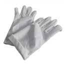 1Pair Kid Gloves White Short Satin Feel Hold Flower For 3-10 & H0V5 I0P0 X4M1