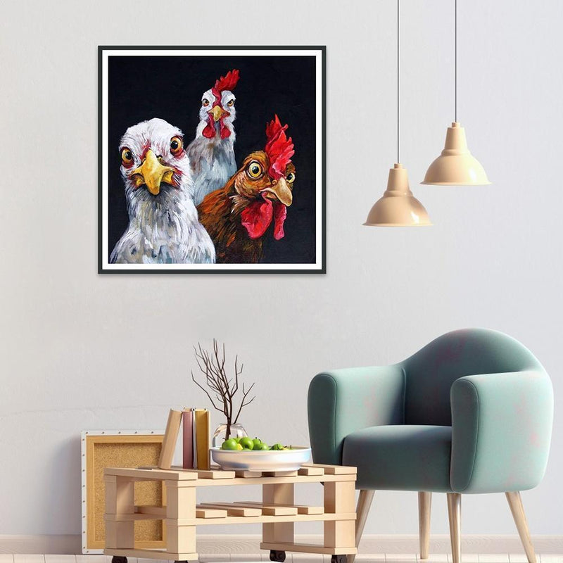 5D DIY Full Drill Diamond Painting Animal Embroidery Mosaic Kits (W551)