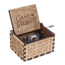 GAME OF THRONES Music Box Engraved Wooden Music Box Crafts Kid Xmas Gifts Newly
