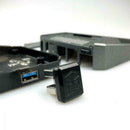 For Raspberry Pi 4 Argon ONE M.2 Expansion Bottom Metal Compatibl Case Fast W7M5