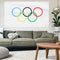 Yard Olympic Decorations Olympics Game Flag Polyester Fabric Outdoor Banner