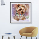 5D DIY Full Round Drill Diamond Paint Dog Mosaic Rhinestone Drawing Picture