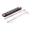 Burnt Blue Ticket Aluminum Car Battery Tie Down Bar Bracket Holder Universal