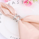 Jewelry Silk Scarf Clasp Clips Rhinestone Inlayed Fashion Scarf Ring Buckle