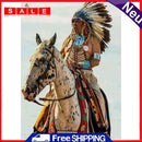 5D DIY Full Square Drill Diamond Paint Horse Woman Mosaic Rhinestone Art Picture
