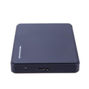 2.5in USB 3.0 SATA Hd Box HDD Hard Drive External Enclosure Case(Black)